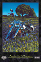 Harley Davidson &quot;Field of Dreams&quot; Scott Jacobs Laminated Art - $350.00