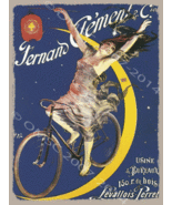 Fernand Clement Co.  Bicycle Advertisement Metal Sign - £19.12 GBP