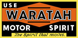 Waratah Motor Spirit Metal Sign - £78.22 GBP
