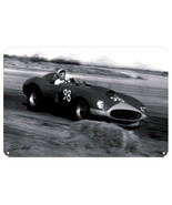 Carroll Shelby Driving Car #98 Metal Sign - £23.51 GBP