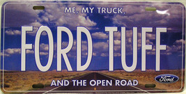 Ford Tuff Car American Made Novelty License Plate - £11.84 GBP