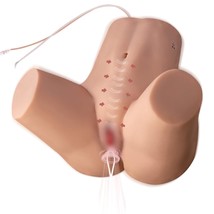 Sucking Vibrating Sex Doll Ass Male Masturbator, 26.08Lb Life-Size Female Torso  - £352.53 GBP