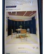 Room Divider, 8 Panel Folding Privacy Screens with Wider Support Feet, 6... - $117.93 CAD
