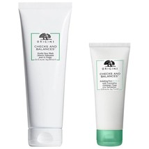 Origins Checks and Balances Frothy Face Wash and Polishing Exfoliator Duo NEW - £39.01 GBP