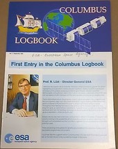 ESA European Space Agency Columbus Logbook #1 September 1985 12-pages - £7.90 GBP