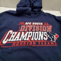Houston Texans NFL 2015 AFC South Division Champions Hoodie Hooded Coat 2XL - £19.84 GBP