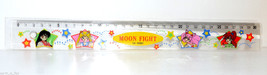 New vintage Sailor Moon hard plastic metric ruler 30 cm clear Rini Chibi... - $19.79