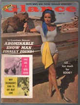 Glance 6/1960-Caper-Jayne Mansfield-i-spicy cheesecake-Fidel Castro-FN- - £42.46 GBP