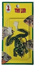 Creme Lure 4&quot; Tru-Lur Lifelike Weedless Bass Fishing Lure, Green Frog  - $9.89