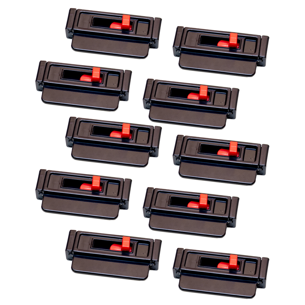 Seat Belt Tension Adjuster (10-Pack, Black) from Seat Belt Extender Pros
