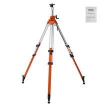 VEVOR Laser Tripod 5/8-11 45-114 in Level Bubble Diffusion Limiter Non-Skid - $139.99