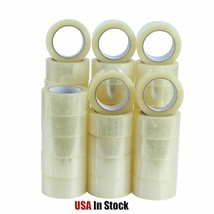 12 Rolls Clear Packing Packaging Carton Sealing Tape 2.0 Mil Thick 2&quot;x11... - $28.98
