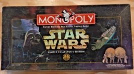 Monopoly Star Wars Limited Collector&#39;s Edition No. 40786 Parker Brothers 1996 - £22.08 GBP