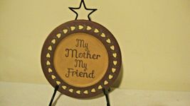 My Mother my Friend Decorative wood plate image 2