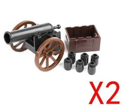 WW2 Building Blocks Figure Toy Weapon Gun MOC Mini Bricks Sticker Medici... - £7.01 GBP
