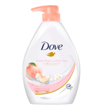 1 Bottle Dove White Peach x White Tea Body Wash 1L Express Shipping  - £31.80 GBP