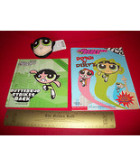 Power Puff Girls Book Set Buttercup Teacher Pet Toy Scholastic Sticker S... - $25.79 CAD