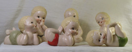 #1029 Lot of 6 Ceramic Piano Babies - 3&quot; size - £74.75 GBP