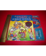 Education Gift Song Book Set Sing With Me Silly Songs CD Audio Tape Musi... - £14.83 GBP