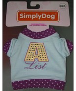 Dog Apparel - SimplyDog - XXS - A List  - $15.00