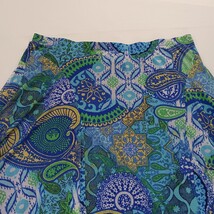 Chico's Women's Multicolor Midi Asymmetrical Handkerchief Skirt Size 3 image 14