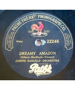 Joseph Samuels Orchestra - Dreamy Amazon / Nobody Knows... Pathé Pathe 2... - $46.85 CAD