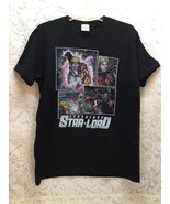 Marvel Legendary Star Lord Men&#39;s Graphic T-shirt Size Large Black - £14.01 GBP