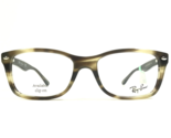 Ray-Ban Eyeglasses Frames RB5228 5798 Brown Green Horn Red Burgundy 53-1... - $74.67