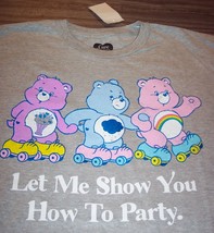 Care Bears Show You How To Party T-Shirt Mens Large New w/ Tag Care Bear 1980&#39;s - £14.90 GBP