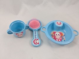 Pinkie Panda Dish Cup Brush Lot Shillman 1987 - £7.06 GBP