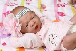 My Adorable Baby Girl !!Berenguer Preemie Lifelike Reborn Doll W Pacifier,Bottle - £86.85 GBP