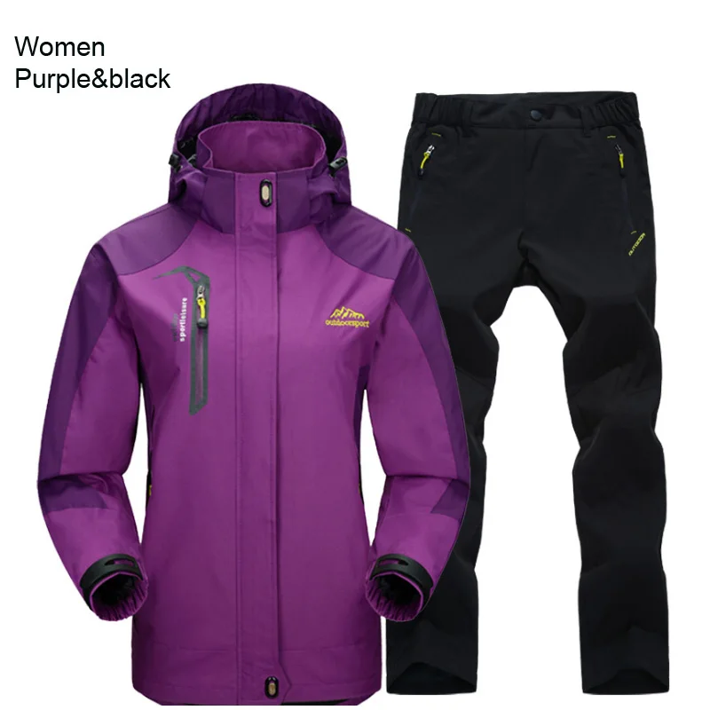 TRVLWEGO Spring and  Outdoor Clothing Hi Camping Jacket Pants Women&#39;s Suit Windb - $275.88