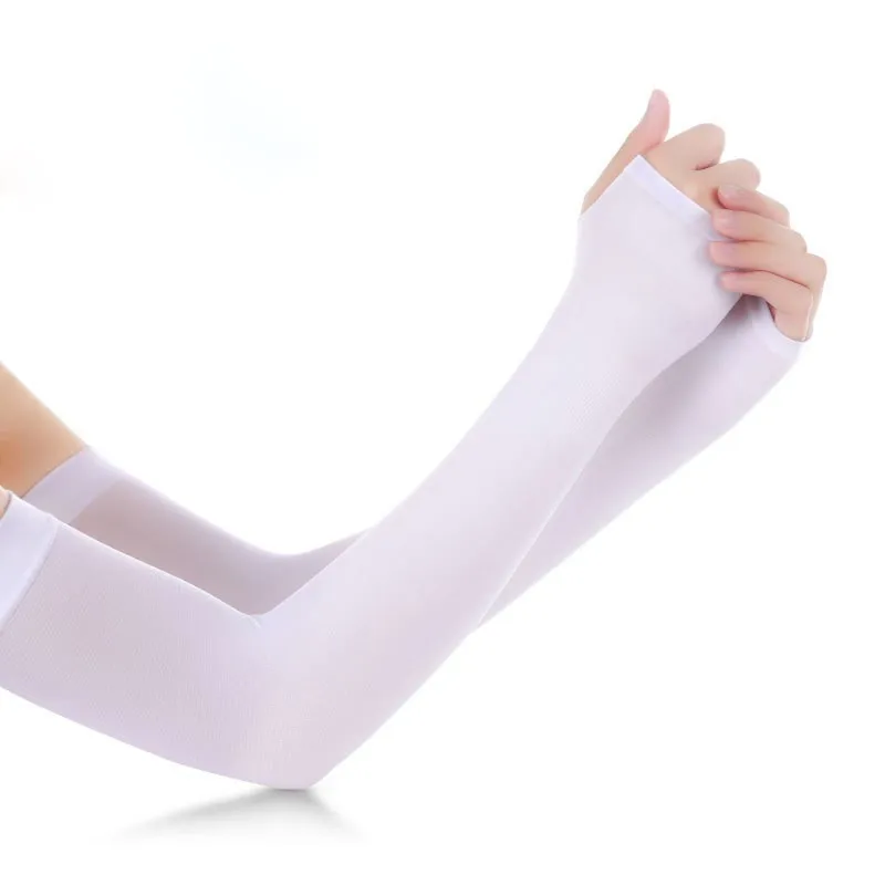 WorthWhile Ice Fabric Arm Sleeves UV Protection Mangas Warmers Summer  Running C - £113.80 GBP