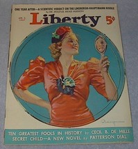 Liberty Magazine April 3, 1937 Cecil B. De Mille - £9.40 GBP