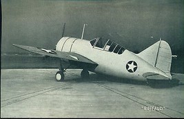 BUFFALO vintage WWII-era U.S. Army/Navy plane 5&quot; x 8&quot; photo card - $9.89