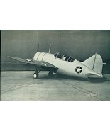 BUFFALO vintage WWII-era U.S. Army/Navy plane 5&quot; x 8&quot; photo card - $13.86 CAD