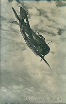 A24 Douglas Dive Bomber Vintage Wwii Era U.S. Army/Navy Plane 5&quot; X 8&quot; Photo Card - £7.77 GBP