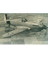 P-40 CURTISS vintage WWII-era U.S. Army/Navy plane 5&quot; x 8&quot; photo card - $9.89