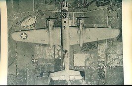 B 25 N American Bomber Vintage Wwii Era U.S. Army/Navy Plane 5" X 8" Photo Card - $9.89