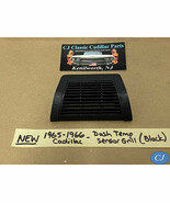NEW 1965 - 1966 CADILLAC DASH IN-CAR TEMP SENSOR GRILL COVER TRIM - BLACK - $190.14 CAD
