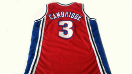 Calvin Cambridge #3 Los Angeles Knights New Men Basketball Jersey Red Any Size image 2