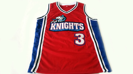 Calvin Cambridge #3 Los Angeles Knights New Men Basketball Jersey Red Any Size image 4