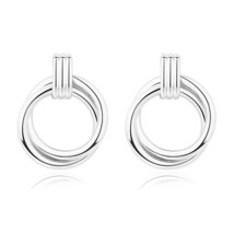 925 Sterling Silver Designer Hypoallergenic Unique Threader Stud Earring... - £39.61 GBP