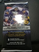 Topps 2021-22 Nhl Sticker Collection Pack - $42.19 MXN