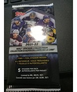 Topps 2021-22 Nhl Sticker Collection Pack - $42.19 MXN