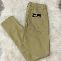 Vella Jeans tan khaki color skinny denim jeans Juniors Size 15 NWT - $15.82
