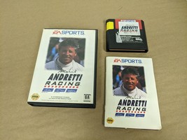 Mario Andretti Racing Sega Genesis Complete in Box - £4.75 GBP
