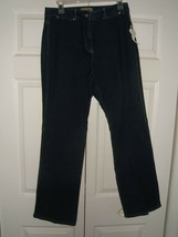 i.e. Relaxed Size 10 Ladies Jeans w/ Lycra Comfort &amp; Fit (New w/ Tags) - £9.43 GBP