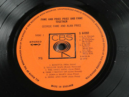 THE Georgie Fame &amp; Alan Price 1971 UK 1st S-64392 A1/B1 Stereo Britpop L... - £115.55 GBP