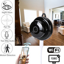 Hd 1080P Wifi Hidden Ip Camera 360 Night Vision Home Security Dv Dvr Min... - £31.96 GBP